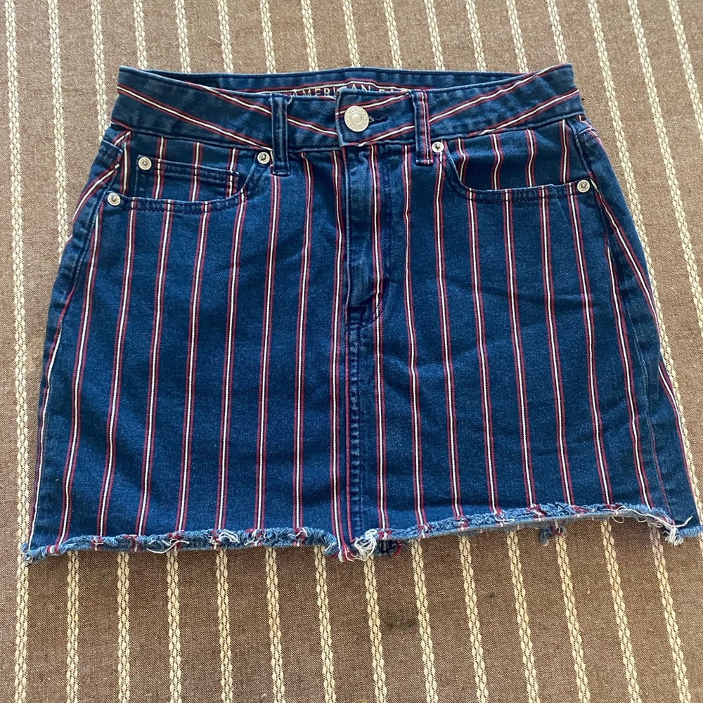 American Eagle Striped Skirt